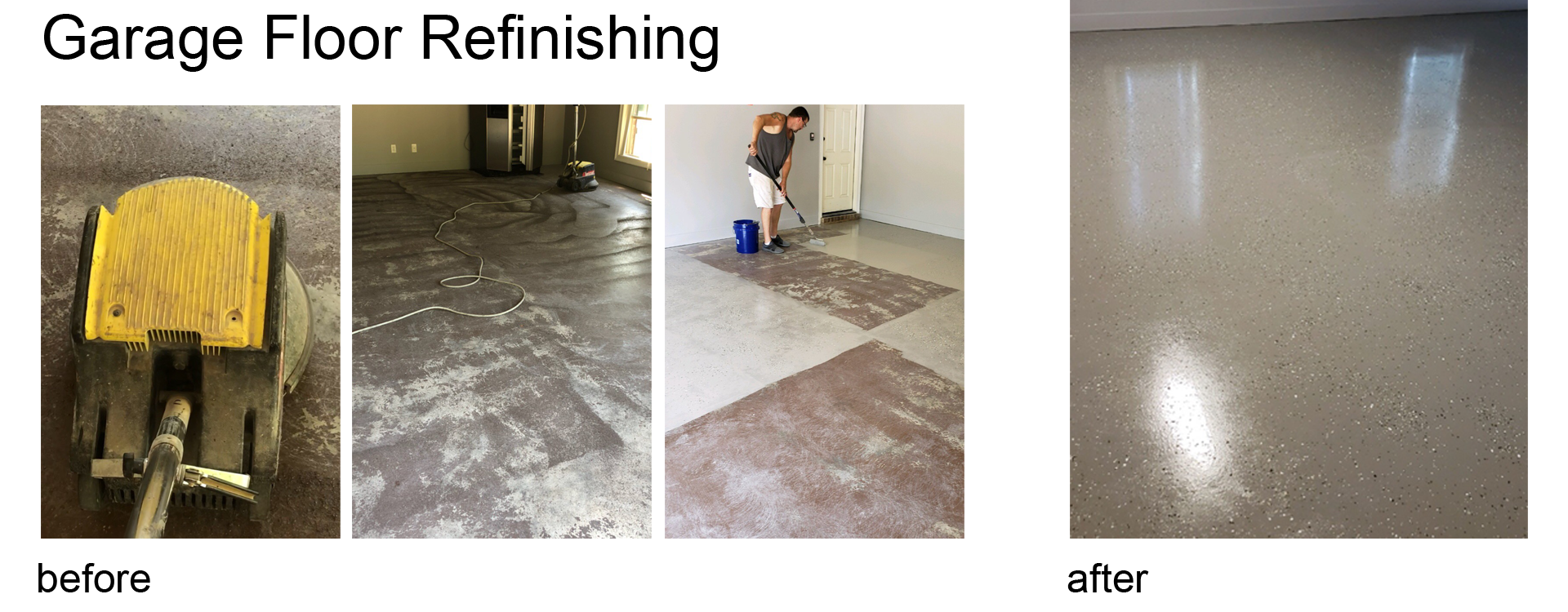 garage floor update